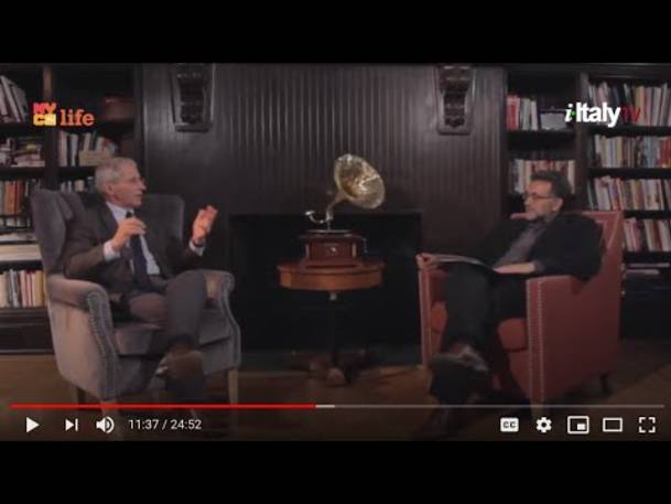 MEET “TONY” FAUCI. Possibly the most influential (Italian) American in the U.S. Today.