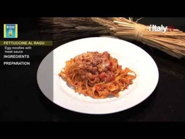 PastaMania #1. "Fettuccine al ragù"