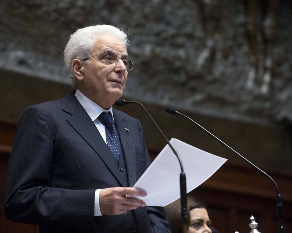 Mattarella alla Camera